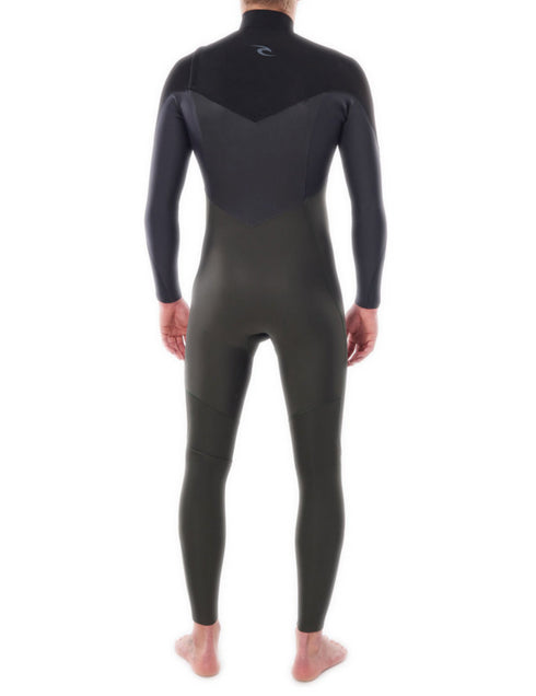 RIP Curl Dawn Patrol Dunkelgrün 5/3 Brust -Reißverschluss -Packung